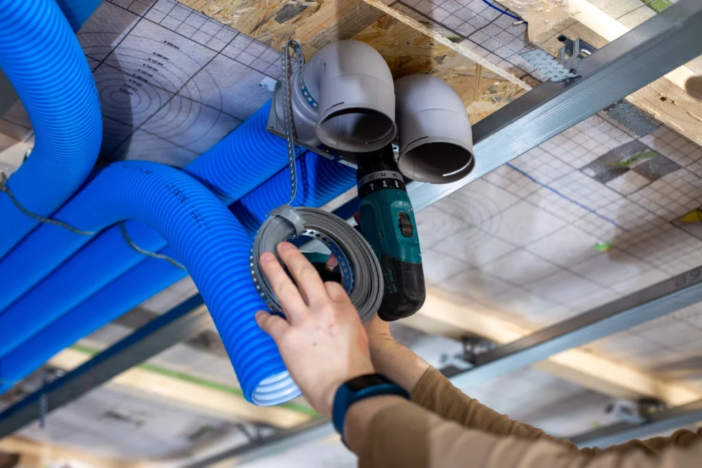 Aanleg van mechanische ventilatie door VDL Techniek